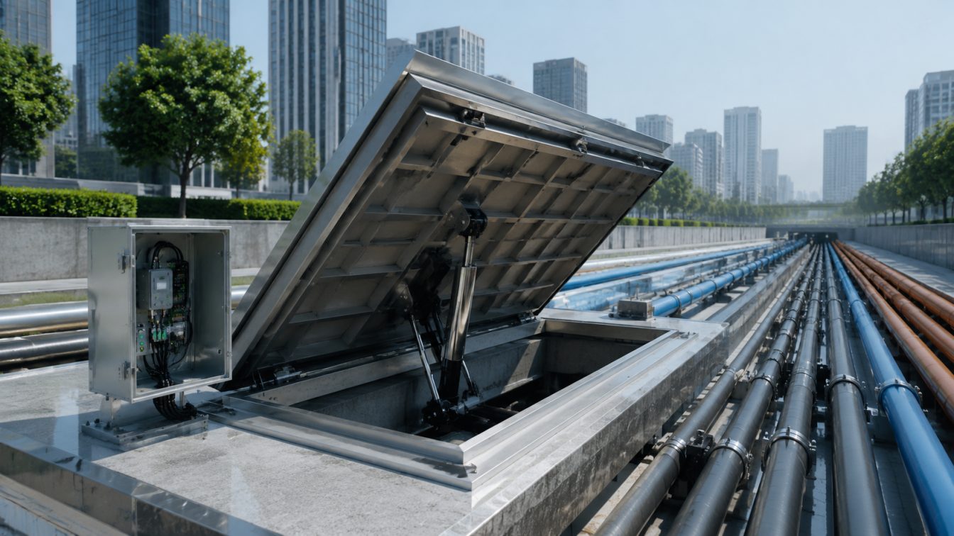 江油为城市管廊提供智能配套方案